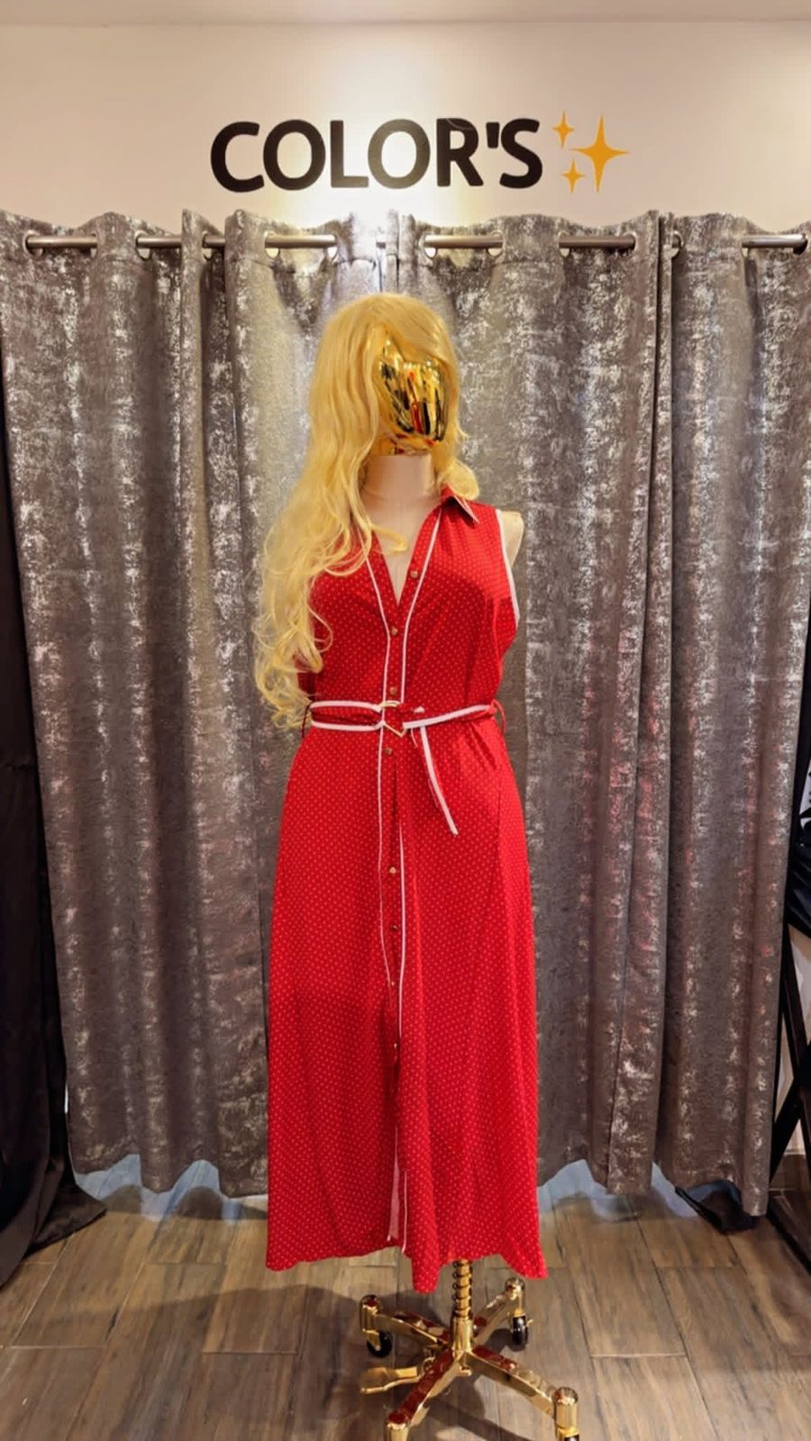 VESTIDO CURVY DE LUNARES