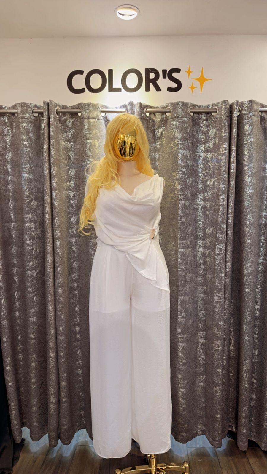 CONJUNTO DE PANTALÓN CURVY DE GASA