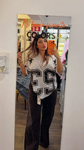 BLACK PANTS WITH SEQUINS