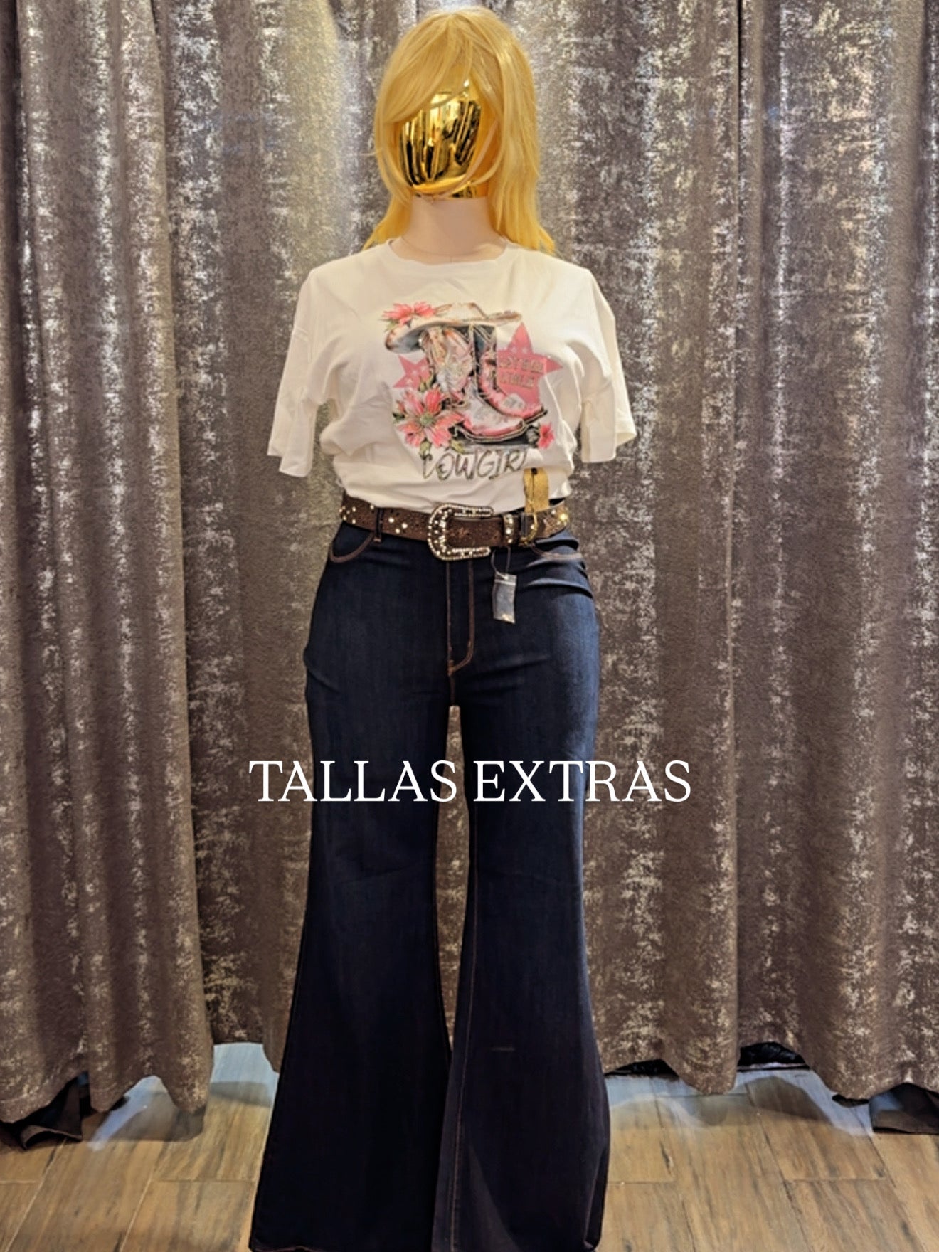 Blusa Cowgirl Full Cristales✨