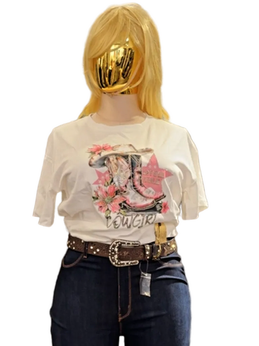 Blusa Cowgirl Full Cristales✨
