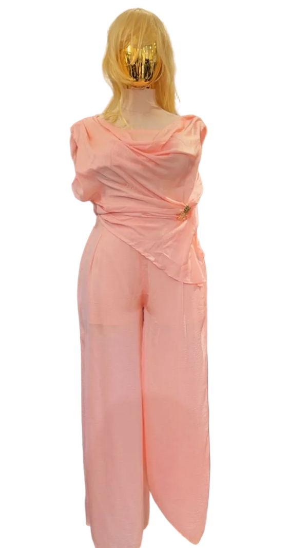 CONJUNTO DE PANTALÓN CURVY DE GASA