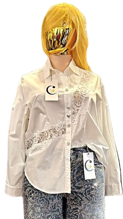 CAMISA BORDADA TALLAS GRANDES