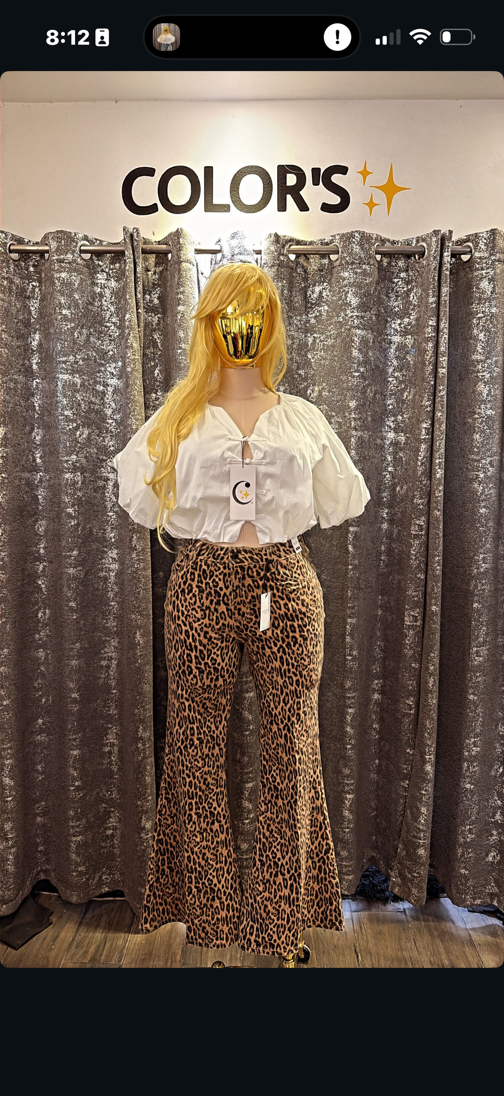 PANTALÓN ANIMAL PRINT TALLA EXTRA
