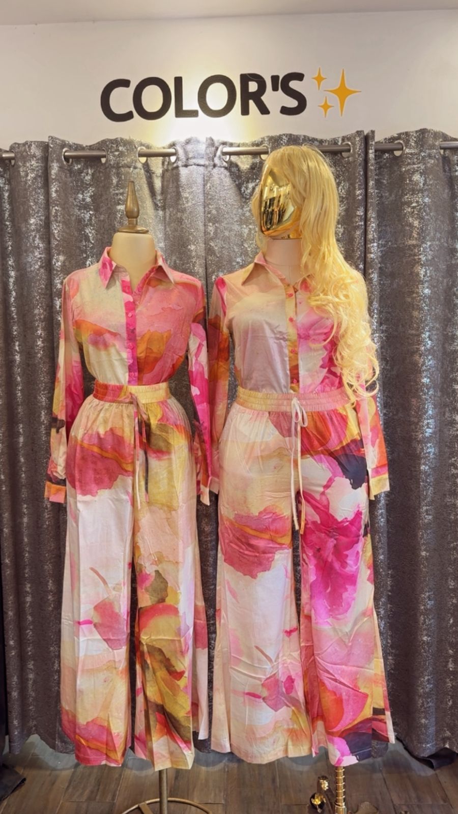 FLORAL PANT SET