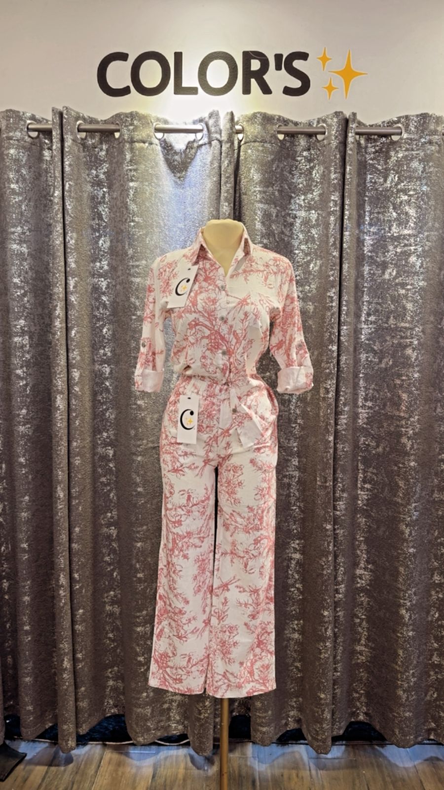 CONJUNTO FLORAL