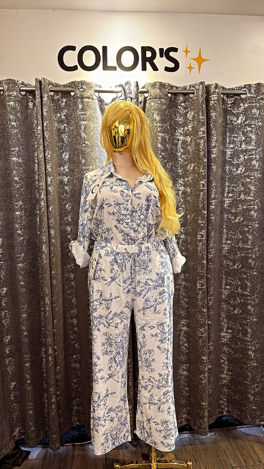 CONJUNTO FLORAL