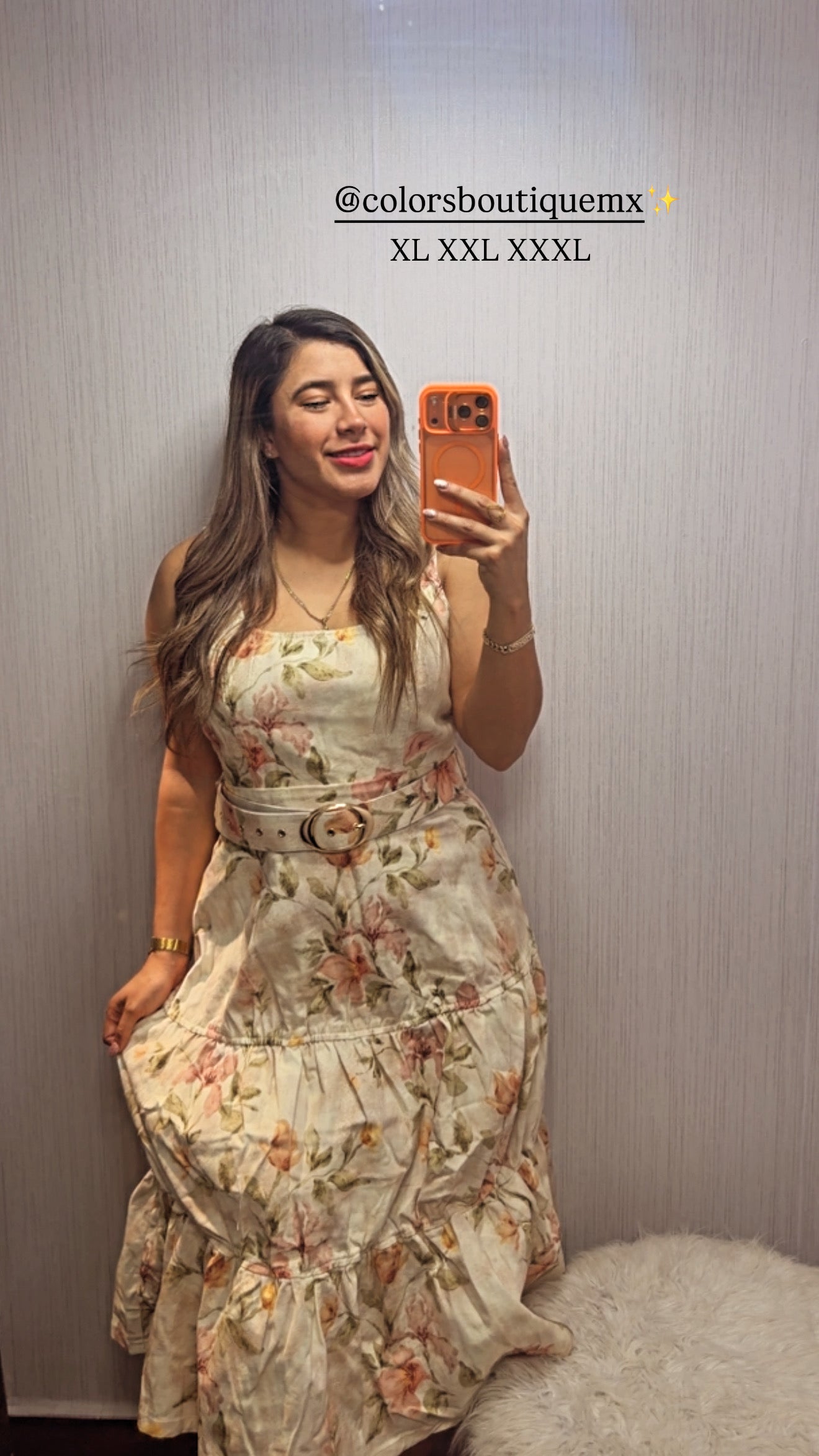 VESTIDO FLORAL PLUS