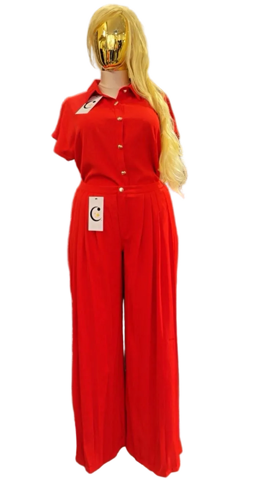 PANT SET IN PLUS SIZES