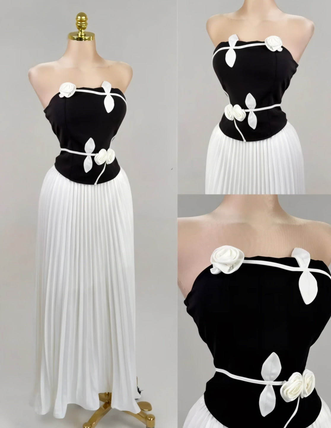 SET DE DE TOP CON TABLONES Y CORSET REGULAR