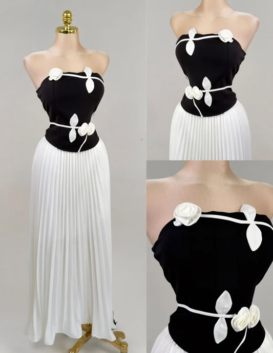 SET DE DE TOP CON TABLONES Y CORSET REGULAR
