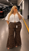PANTALÓN ANIMAL PRINT TALLA EXTRA