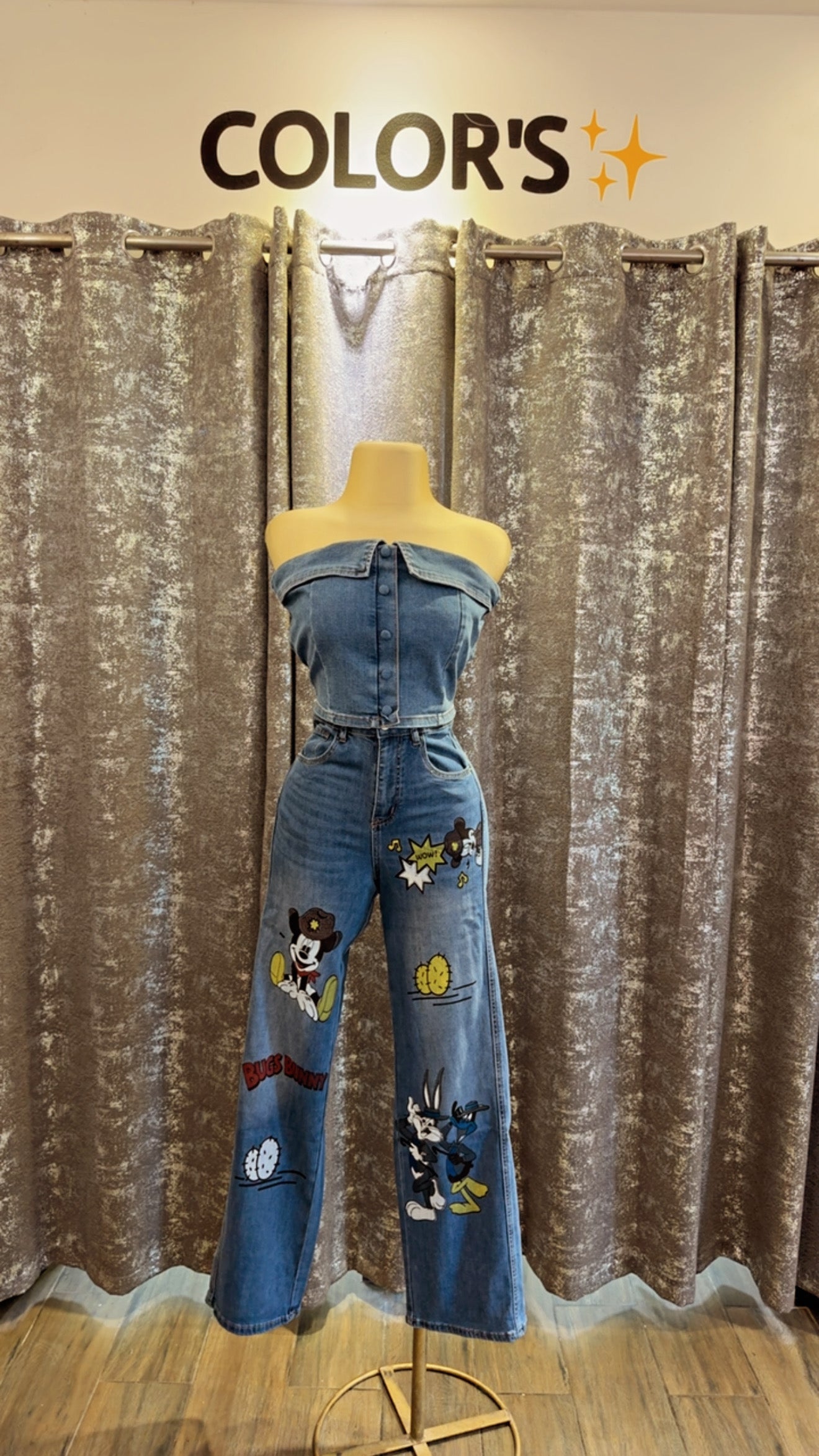PANTALÓN ESTAMPADO MICKEY