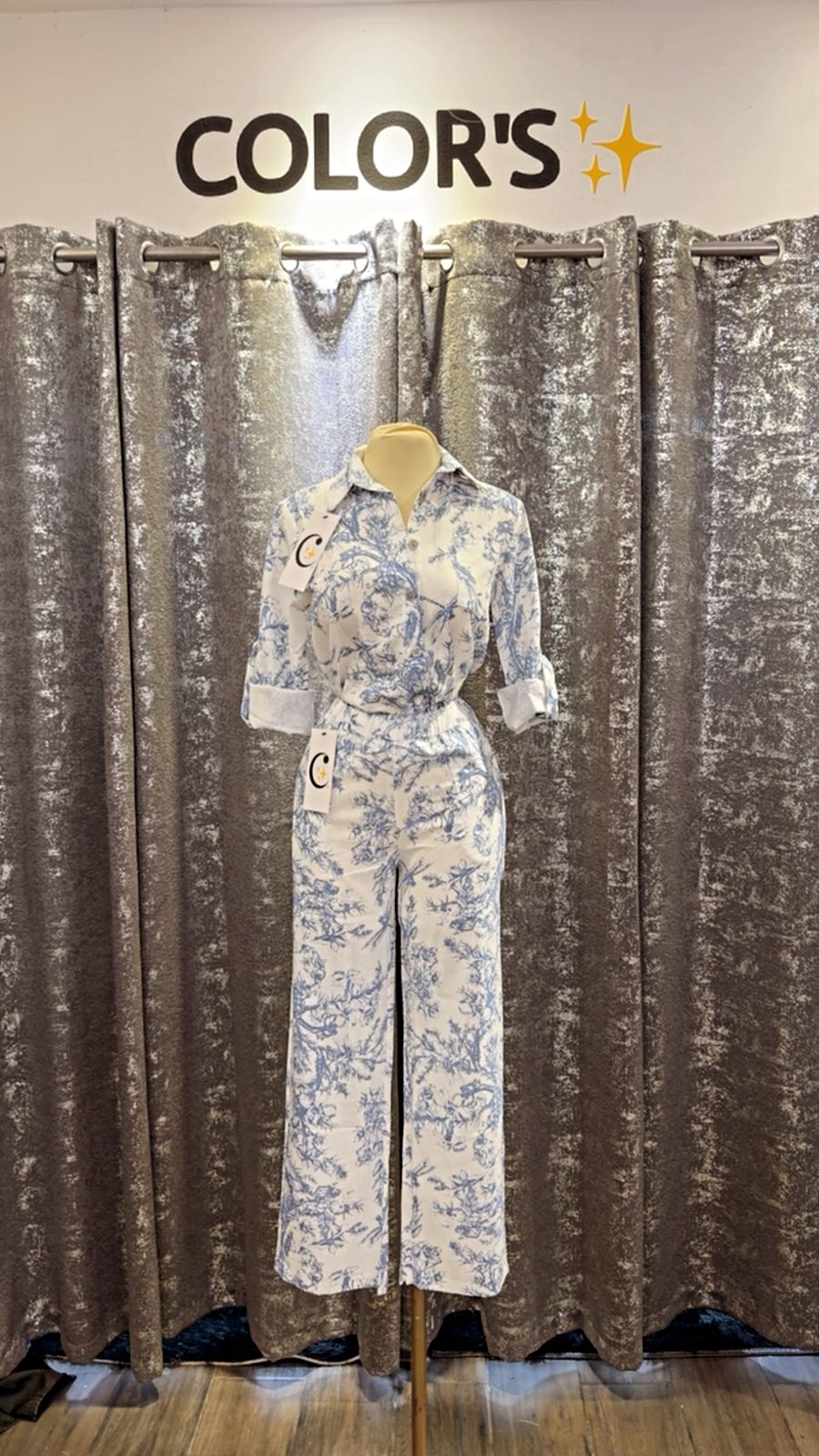 CONJUNTO FLORAL