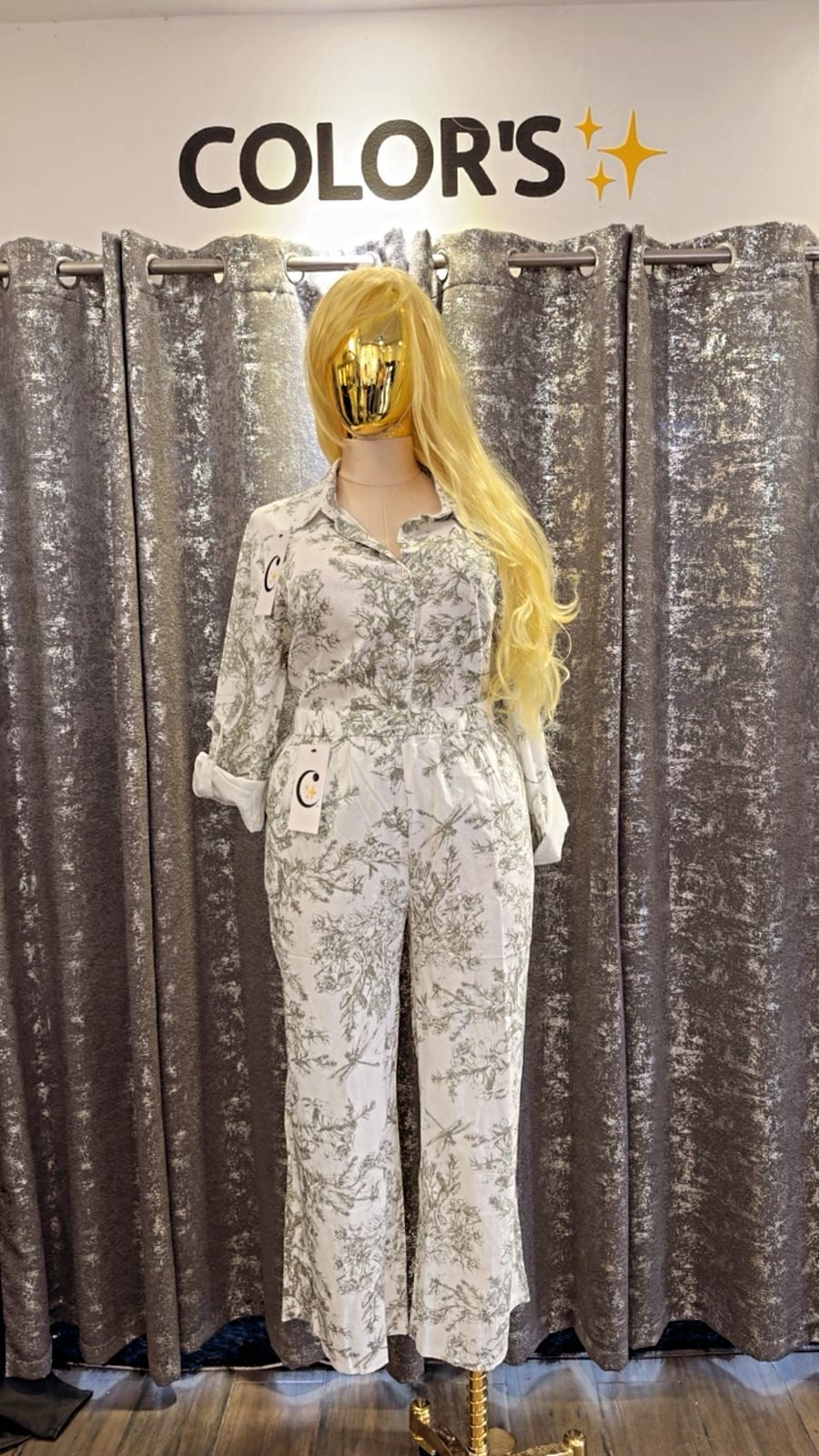 CONJUNTO FLORAL