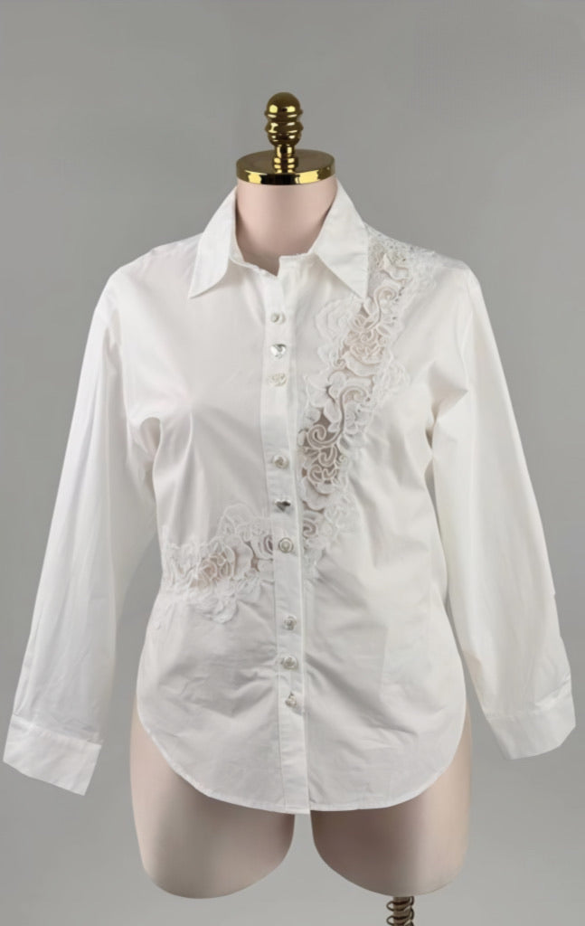 CAMISA BORDADA TALLAS EXTRAS