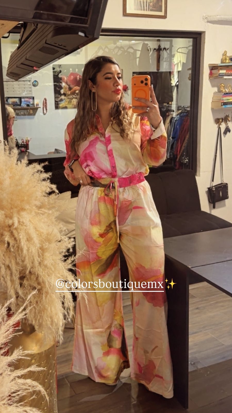 FLORAL PANT SET