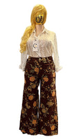 PANTALÓN FLORAL TALLA GRANDE