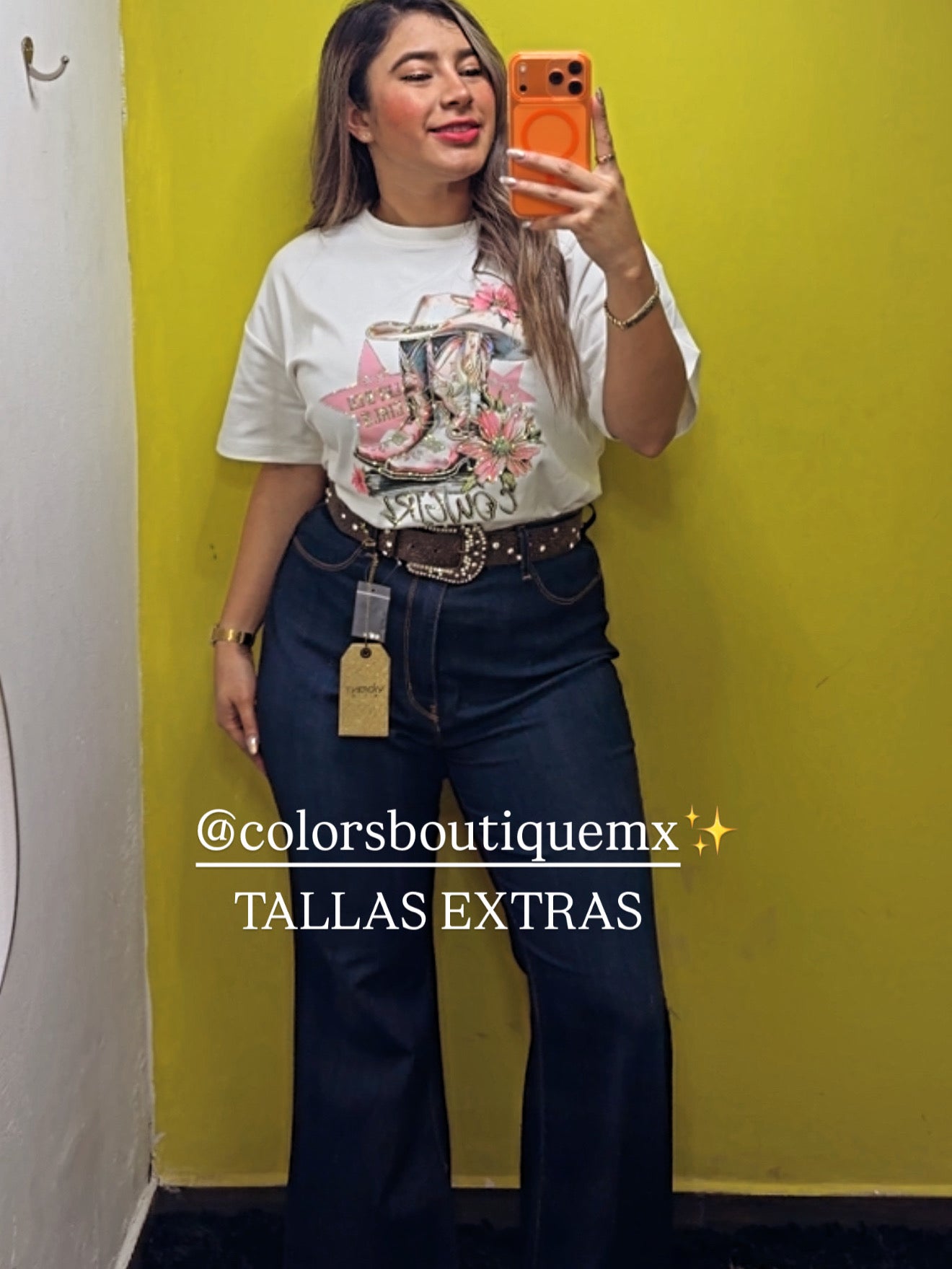 PANTALÓN DOBLE ACAMPANADO TALLAS GRANDES