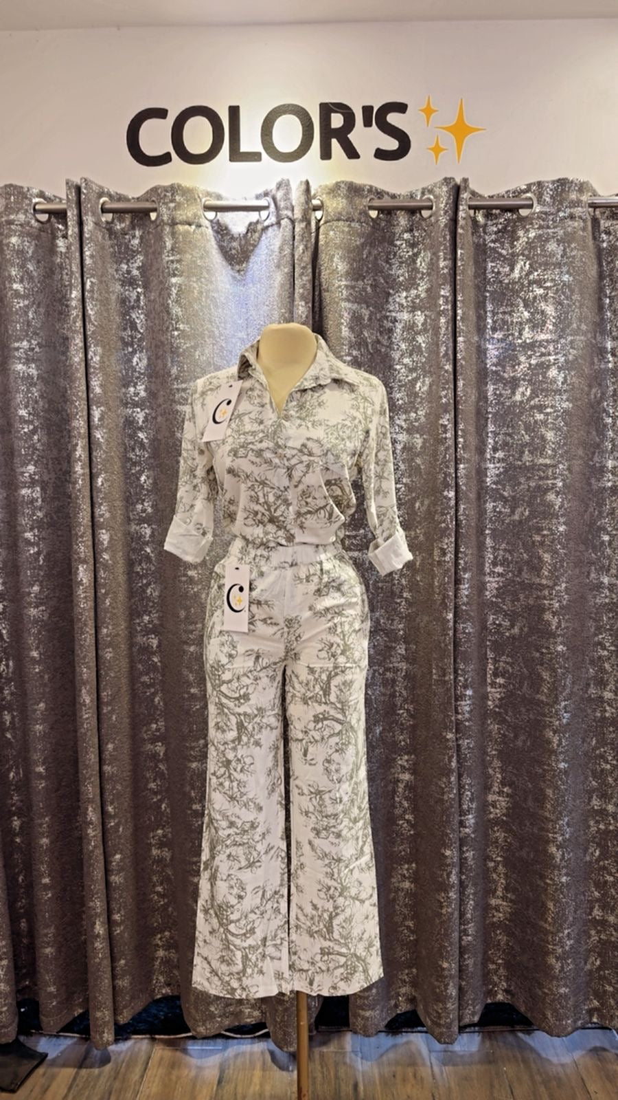 CONJUNTO FLORAL