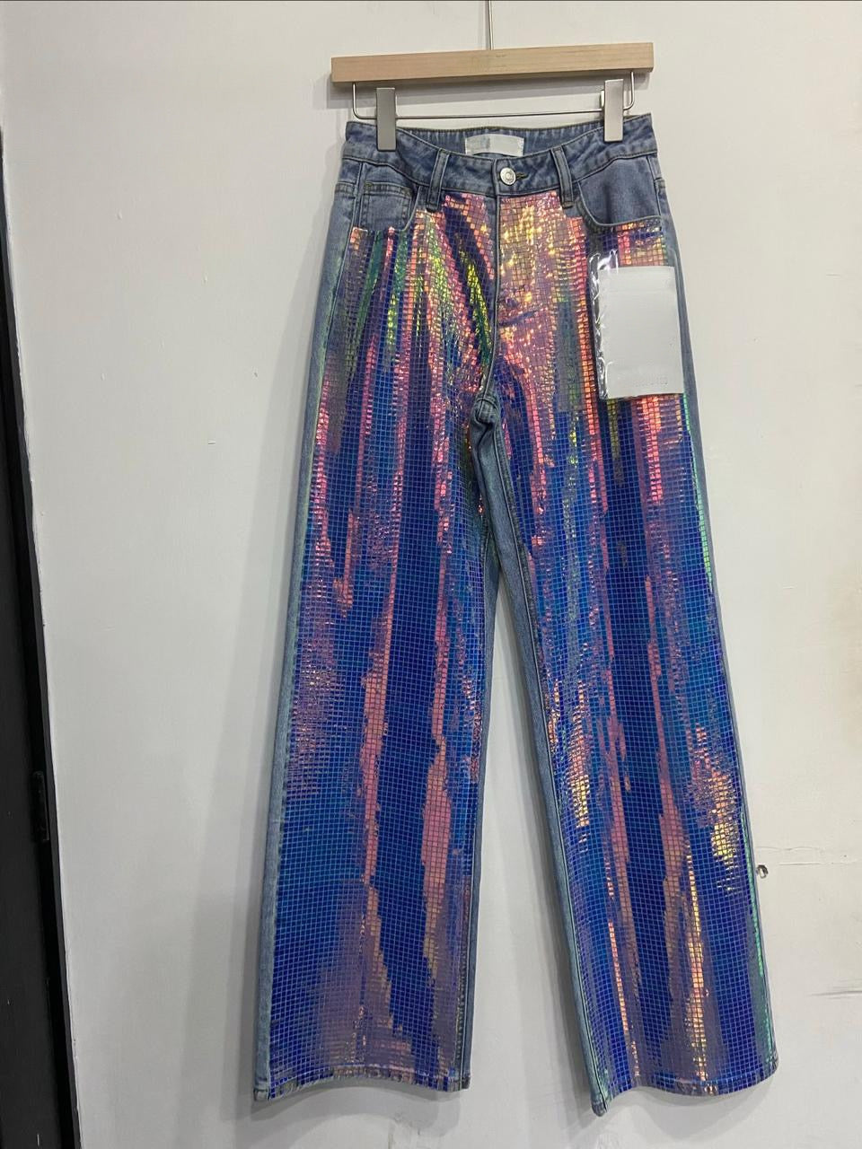 PANTALÓN REGULAR TORNASOL DE BRILLOS