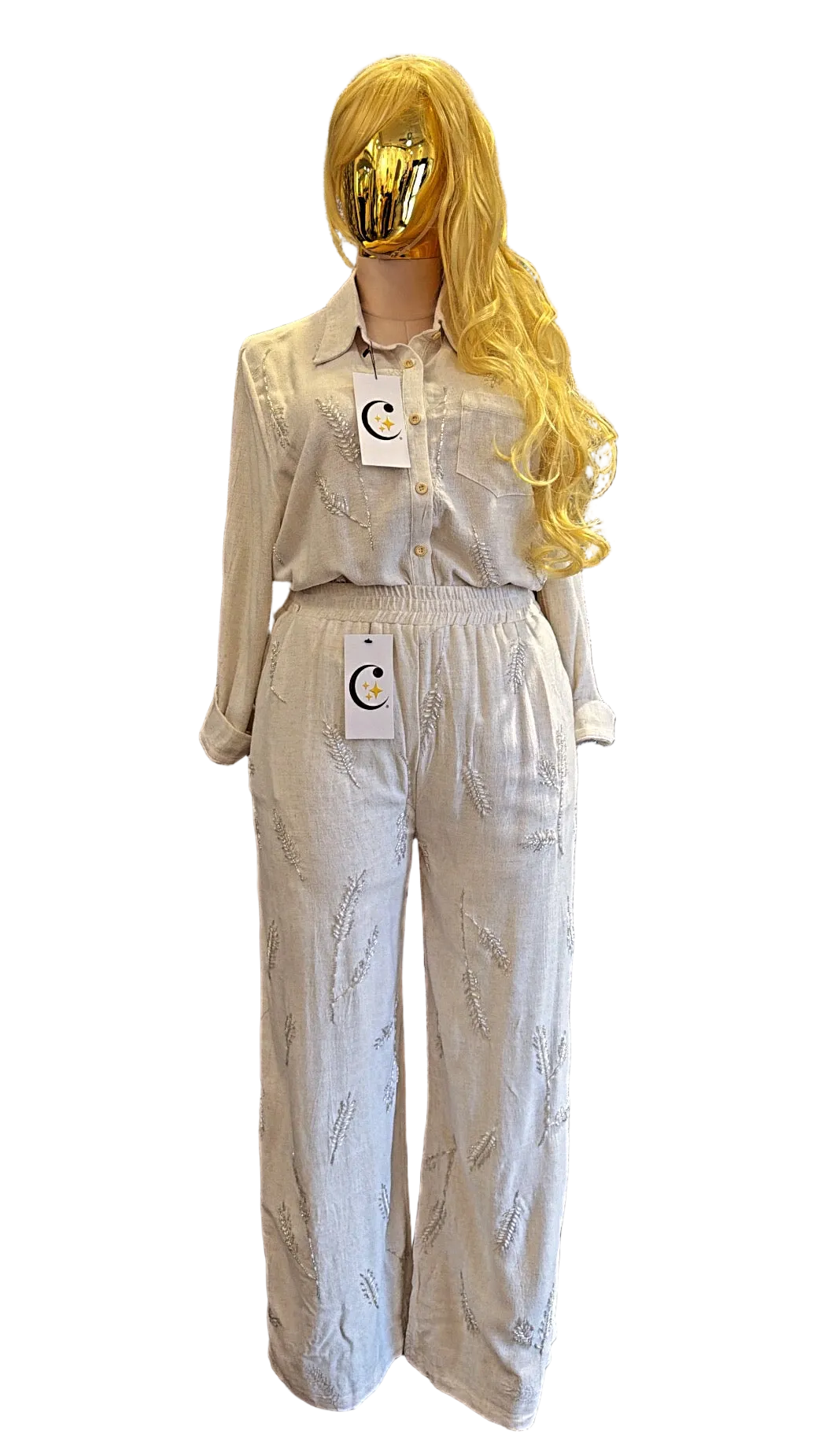Linen Set PLUS with Appliqués