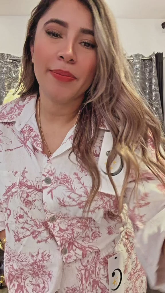 CONJUNTO FLORAL
